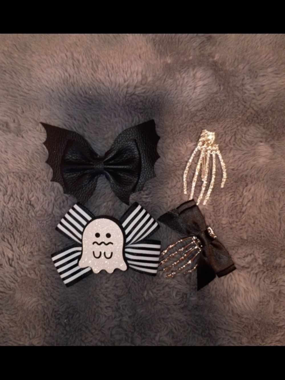 Gothic Hair Clips